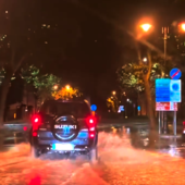 Serata di pioggia e grandine: da Cuneo a Barge, decine di interventi per i vigili del fuoco