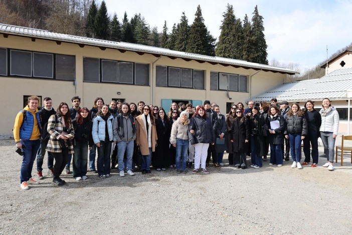 Il gruppo di lavoro del Politecnico di Torino a Rittana