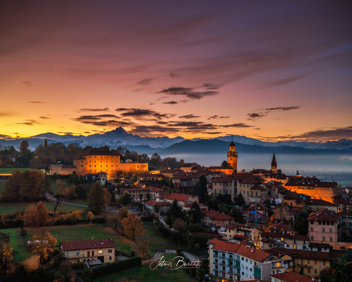 Una veduta di Saluzzo (foto Jetmir Bushati)