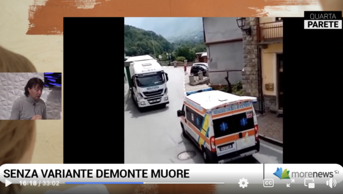 Variante di Demonte ancora bloccata. I soldi ci sono, ma non bastano più [VIDEO]