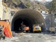 Il sopralluogo al tunnel di Tenda