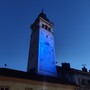 Cuneo: il 1° febbraio Torre Civica illuminata di blu per dire “Stop alle bombe sui civili”