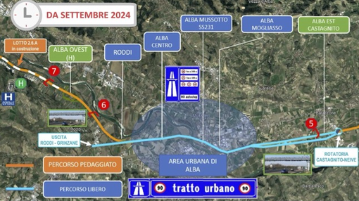 Tangenziale di Alba, le &quot;istruzioni per l’uso&quot;: ecco cosa succederà a partire da settembre e dopo il definitivo adeguamento [PDF]