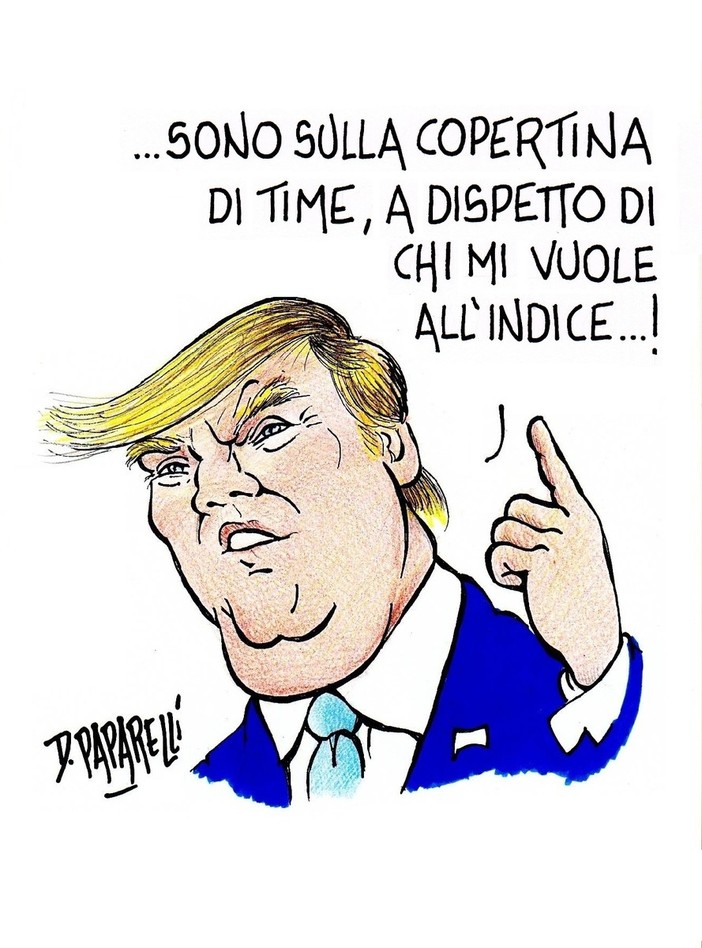 Trump: all'indice... o in copertina?