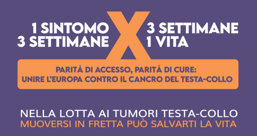 Al via la “Make sense campaign 2024” per la sensibilizzazione  alla prevenzione dei tumori testa-collo