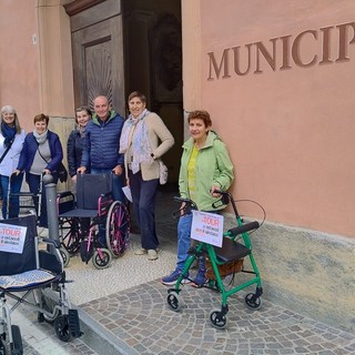 Busca, il &quot;tour in carrozzina&quot; apre l'attività di censimento delle barriere architettoniche cittadine