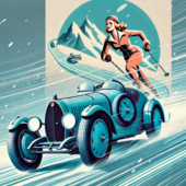 A Limone Piemonte l’evento “The Snow 2025” con bellissime auto d’epoca in sfilata