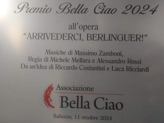 La trga del premio &quot;Bella ciao&quot; 2024