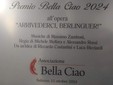 La trga del premio &quot;Bella ciao&quot; 2024