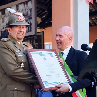 Venasca, conferita la cittadinanza onoraria alla Brigata Alpina Taurinense