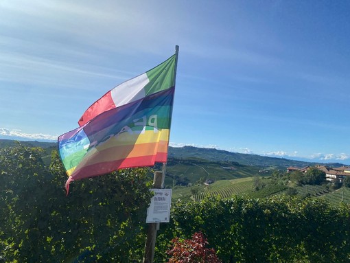 Magia e atmosfera a Serralunga d'Alba, la vendemmia è tricolore