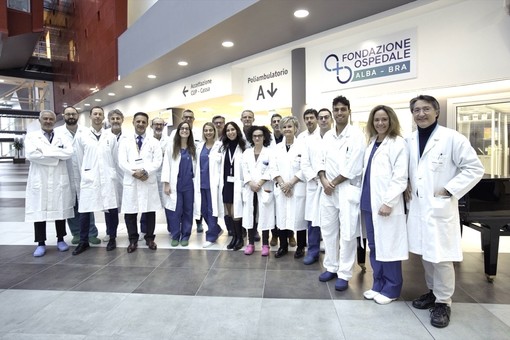 L'équipe dalla Struttura Complessa di Chirurgia Generale e Oncologica dell’Asl Cn2