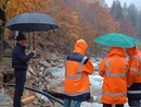 Tempesta Aline, la Regione in sopralluogo a Valdieri stima danni per 800mila euro