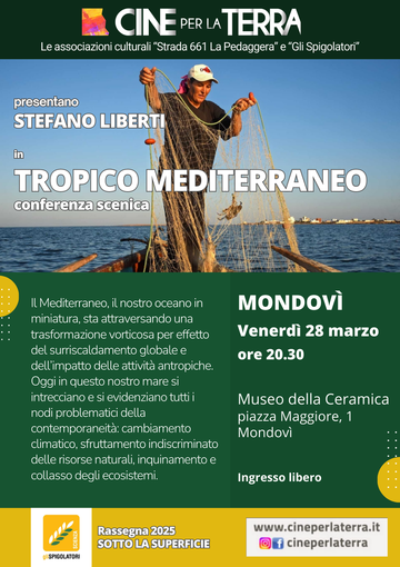 Mondovì, Stefano Liberti racconta il suo libro &quot;Tropico Mediterraneo&quot;