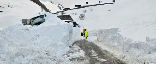 Valanga del 27 marzo 2024 al Colle della Maddalena in valle Stura