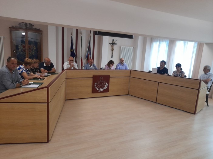 Un'immagine del primo Consiglio comunale dopo le elezioni dell'8 e 9 giugno