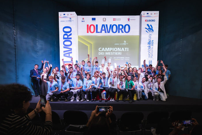 Sei i giovani cuneesi premiati al Campionato dei mestieri WorldSkills Piemonte a IOLAVORO