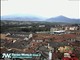 Cuneo vista dalla webcam della Torre Civica