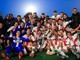 L'Alba Calcio festeggia la vittoria della Coppa  . foto sito lnd