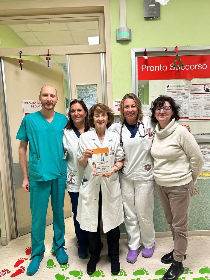 Nuovo testo sul triage pediatrico, la primario della Pediatria dell'ospedale di Cuneo: &quot;Frutto di un grande lavoro di squadra&quot;