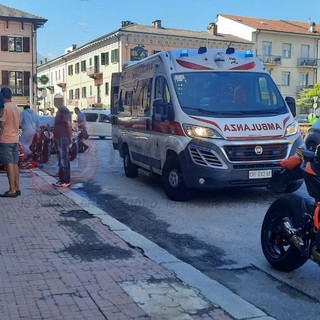 Il luogo dell'aggressione di sabato mattina a Borgo San Dalmazzo