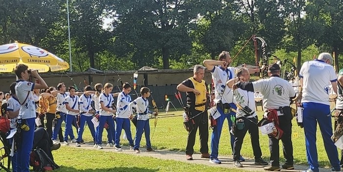 Tiro con l'arco: per l'Arclub Fossano bottino ricco a Venaria (FOTO)