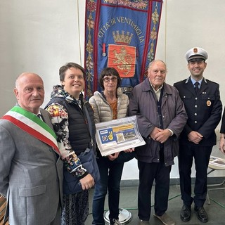 I rappresentanti premiati dell'Associazione Biancheri