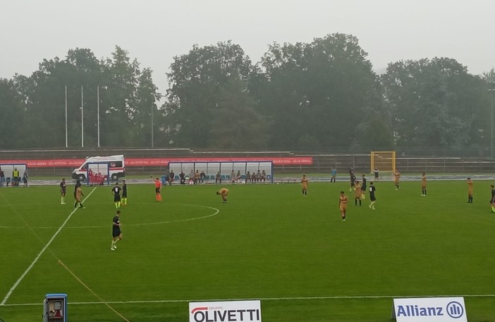 Calcio Serie D: pioggia e gol all'Augusto Manzo, Alba-Chisola finisce 2-2