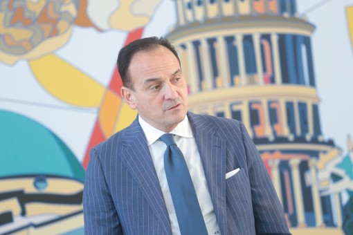 Il presidente della Regione Piemonte Alberto Cirio