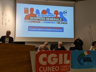 Assemblea dei delegati Cgil e Uil verso lo sciopero generale del 29 novembre