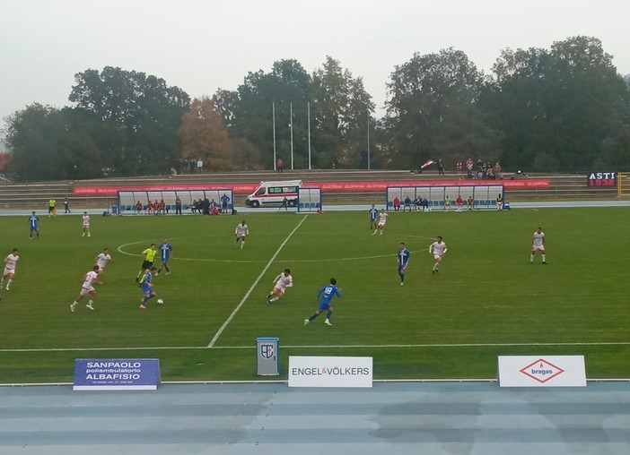 Calcio Serie D: Bonelli e Albisetti esaltano l'Alba, Asti battuto 2-0