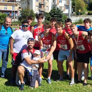 (squadra allievi - foto pagina fb atletica mondovi)