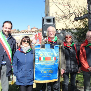 L'ANPI Carrù a Mondovì per la commemorazione dell'eccidio delle Fosse Ardeatine