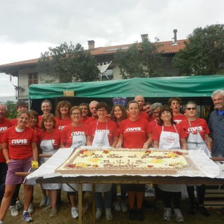 Ampia partecipazione alla polentata con l'Avis di Beinette, nonostante il maltempo