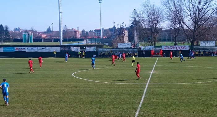 Calcio Serie D: Bra a valanga sul Fossano, cinquina giallorossa nel derby