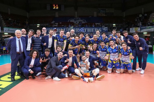 Volley A2M Play-off. Ma che bella questa Cuneo! Pinali bim bum ed è 3-0 su Aversa