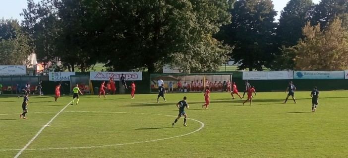 Calcio Serie D: pari Bra con il Pinerolo, i giallorossi chiudono la partita in nove uomini