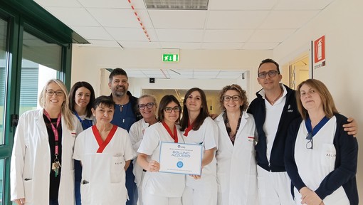 Il bollino azzurro all'ospedale di Mondovì