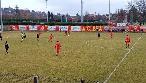 Calcio Serie D: poker del Bra al Fossano, il derby è giallorosso