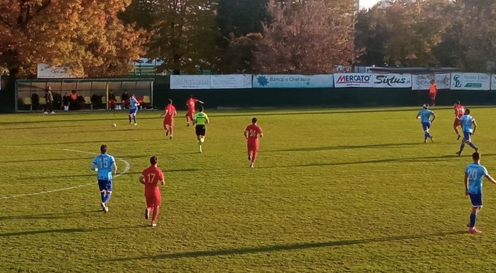 Calcio Serie D: Marchisone lancia il Bra, successo giallorosso contro il Chieri