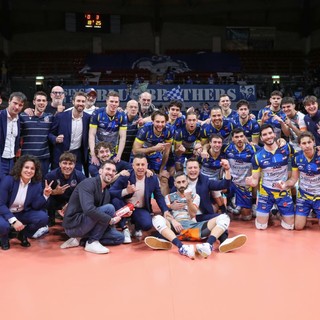 Volley A2M Play-off. Ma che bella questa Cuneo! Pinali bim bum ed è 3-0 su Aversa