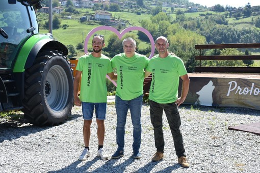 Da destra: il sindaco Benzo, il vice presidente consiglio regionale Graglia e il neo vice presidente Pro loco Riccardo Rossotti