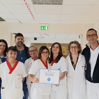 Il bollino azzurro all'ospedale di Mondovì