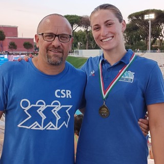 Nuoto, campionati italiani di Categoria: bronzo nei 200 farfalla per Cristina Caruso del CSR