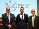 Da sinistra: Paolo Fino, Stefano Corgnati e Juan Carlos De Martin - Foto sito Polito]