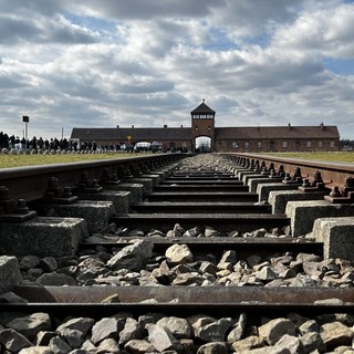 Foto di Massimiliano Stenta, il campo di concentramento di Auschwitz