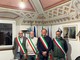 I sindaci Andrea Giaccone (Torre Mondov), Franco Borgna (Pamparato), Emiliano Negro (Roburent) e Giovanni Balbo (Montaldo Mondovì)