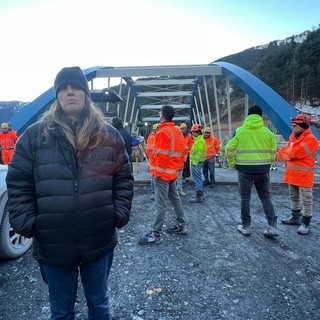 Chiara Gribaudo ieri al Tenda