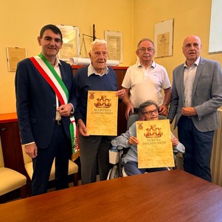 Fossano festeggia i centenari Agostino Castagnino e Teresa Degiovanni