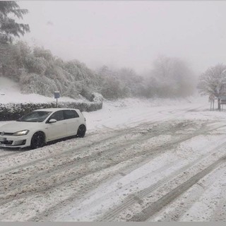 Foto di Loriz.Lake da Niella Belbo, dalla pagina FB Centro Meteo Piemonte